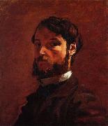 Frederic Bazille, Portrait of a Man